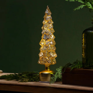 16" Rotating Metallic Tree