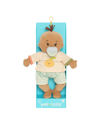 Baby Stella Beige with Brown Hair
