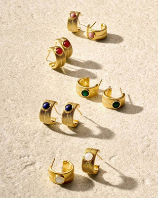 Birthstone Earring - January