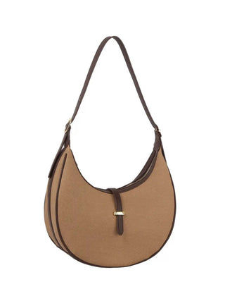 Calin Crescent Bag - Taupe