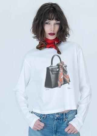 Carry Me Long Sleeve Mushie Tee