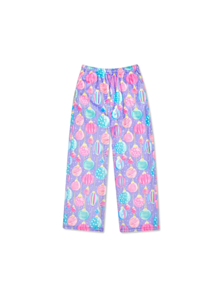 Dazzling Ornaments Plush Pants