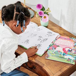 Draw Magical Creatures with Stickers
