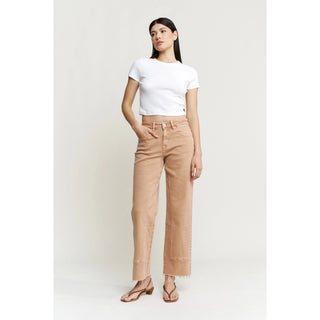 High Rise Ankle Straight Leg Tuscany