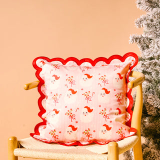 Holly Jolly Santa Pillow
