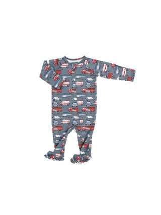 Ironman Zipper Footie