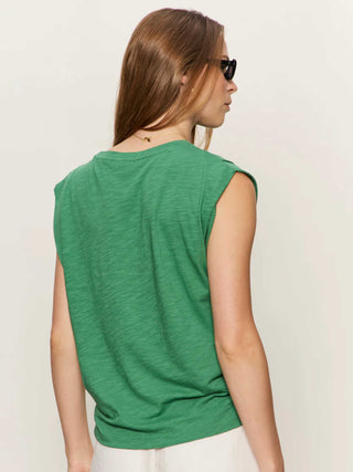Knotted Muscle Tank - Green Juice