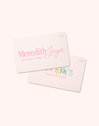 Gift Card (ONLINE USE ONLY)