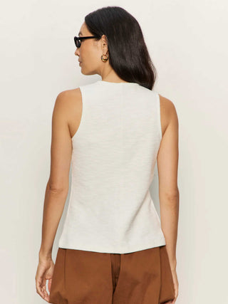 Nothing Extra Vest - Chalk