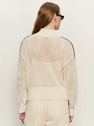 Open Stitch Track Jacket