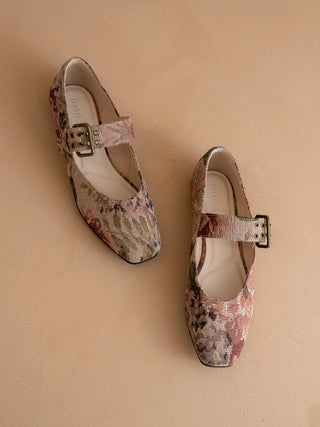 Soho Tapestry Ballet Flat