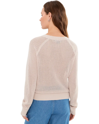 Soleil Open Stitch Sweater Opal