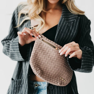 Suede Westlyn Bum Bag - Primrose