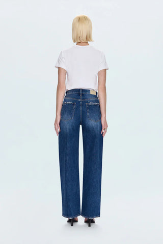 Tate High Rise Bowed Wide Leg Fulton