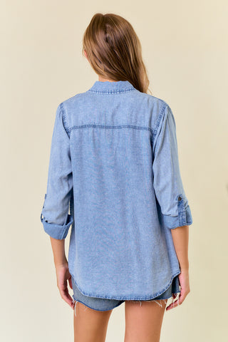 The Kerry Chambray Denim Shirt