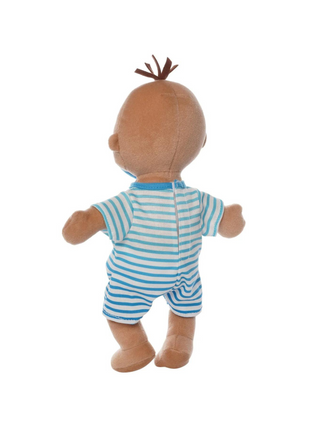 Wee Baby Stella Beige with Brown Hair